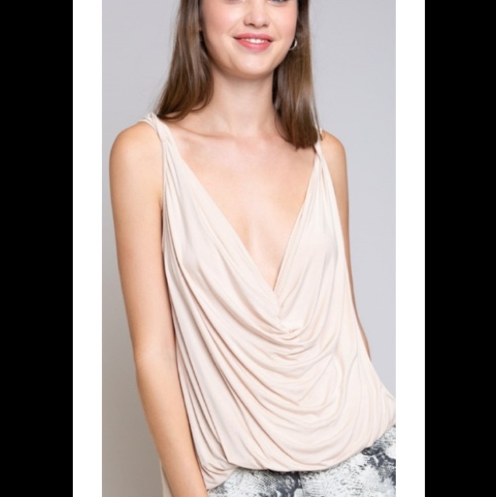 Plunging Tank Top